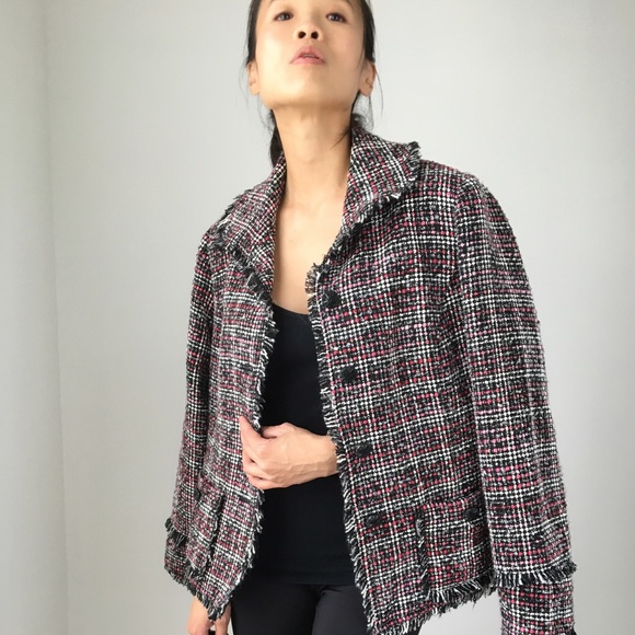 Classy Fringes tweed jacket || - Picture 3 of 8